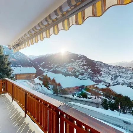Hortensia H 023 - View & Mountain 6 Pers Appartement Veysonnaz